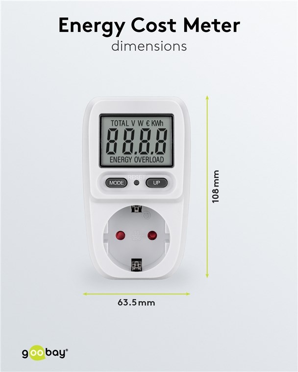 Goobay energieverbruiksmeter | basis - Afbeelding 6