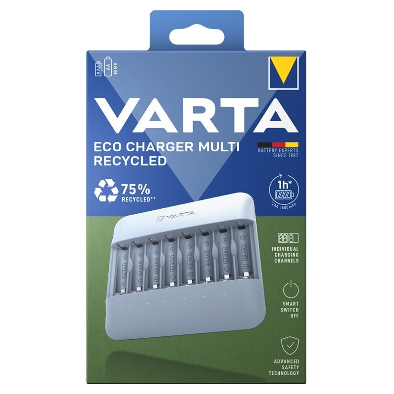 Varta Eco Charger batterijenlader | AA/AAA - Afbeelding 6