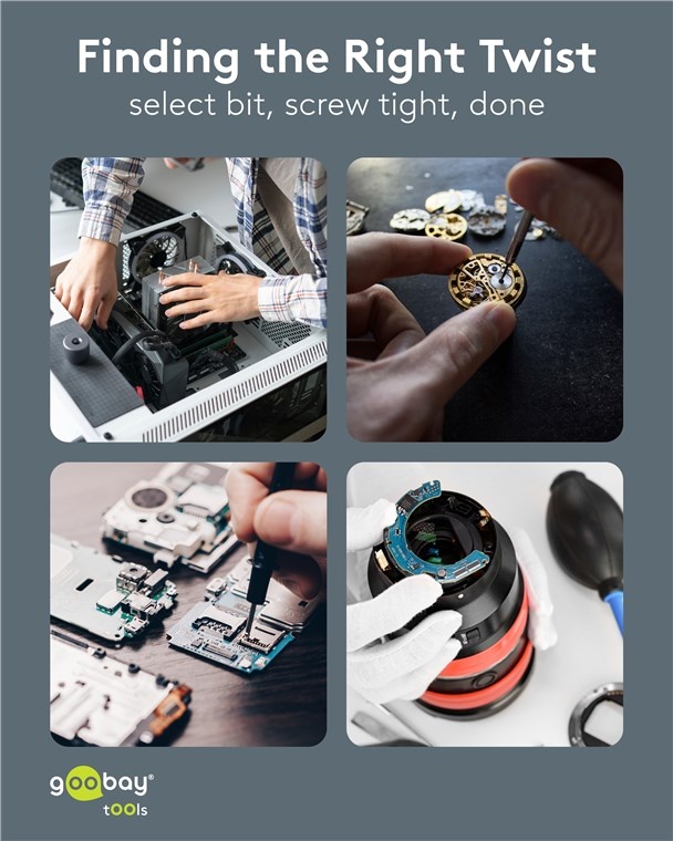 Goobay precisie-schroevendraaierset | 24 bits - Afbeelding 8