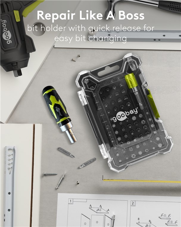 Goobay bit-set | 75-delig - Afbeelding 5