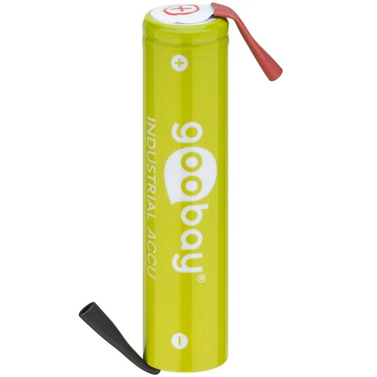 Goobay accu | 1x AAA (HR03) | 800 mAh | soldeerbevestiging - Afbeelding 2