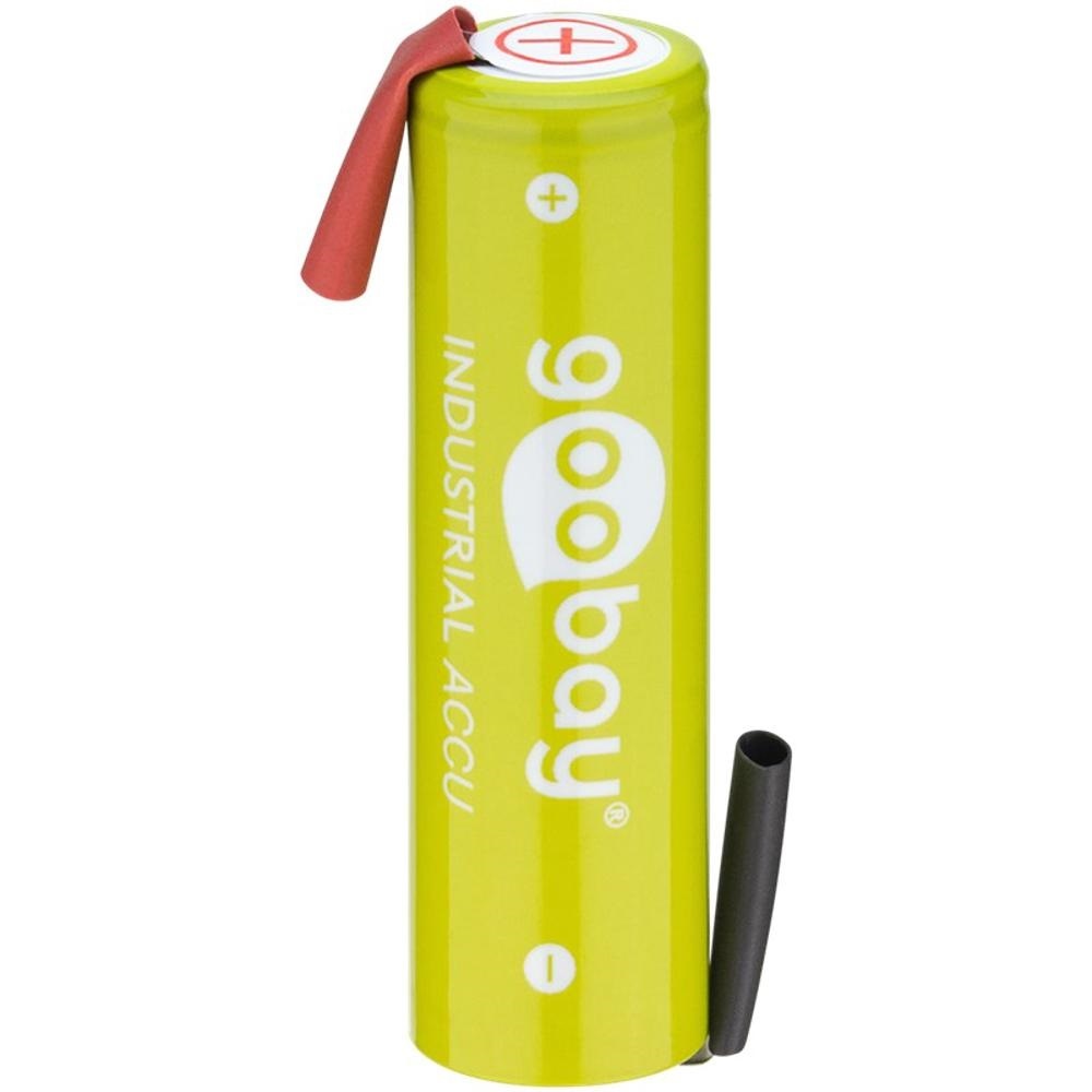 Goobay accu | 1x AA (HR6) | 2100 mAh | soldeerbevestiging - Afbeelding 2