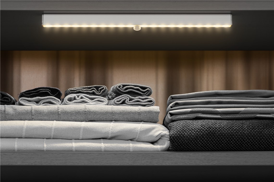 Goobay LED-kastlamp met bewegingssensor | warm wit | batterijvoeding | IP20 - Afbeelding 5
