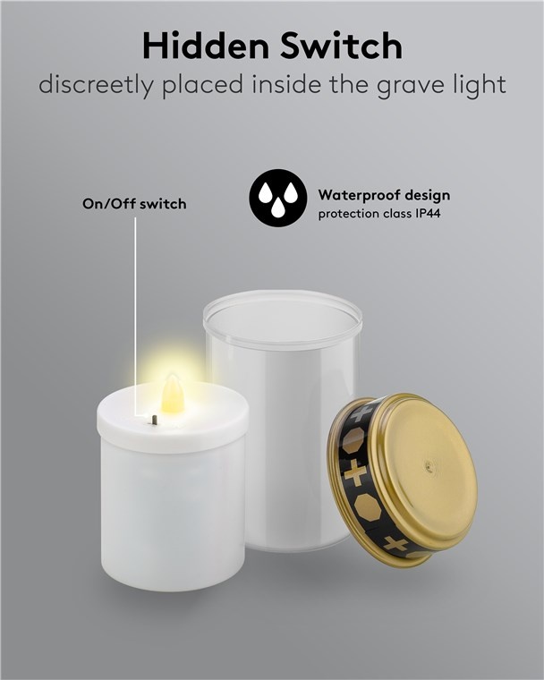 Goobay LED-graflicht | wit | IP44 - Afbeelding 4