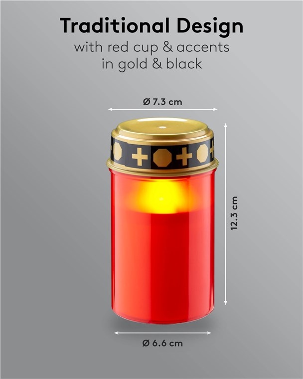 Goobay LED-graflicht | timerfunctie | rood | IP44 - Afbeelding 4