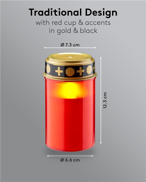 Goobay LED-graflicht | rood | IP44 - Afbeelding 3