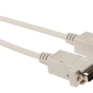 VGA monitor kabel - CCS aders / beige - 2 meter