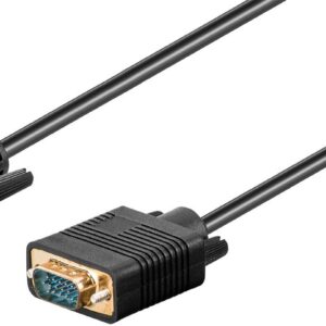 Premium DVI-A naar VGA kabel / zwart - 2 meter