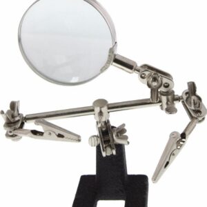 3e hand met vergrootglas