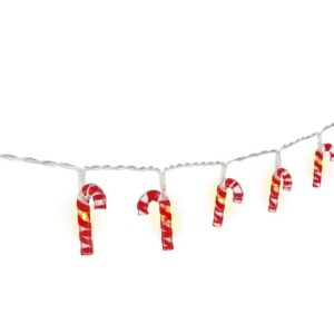 Goobay String Light "Candy Canes" with 10 LEDs