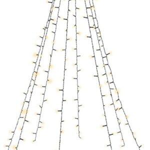 Goobay 200 LED Tree String Lights with Ring