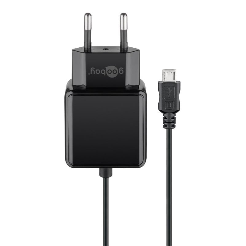 Goobay Micro USB lader | 15W | zwart | 1,5 meter