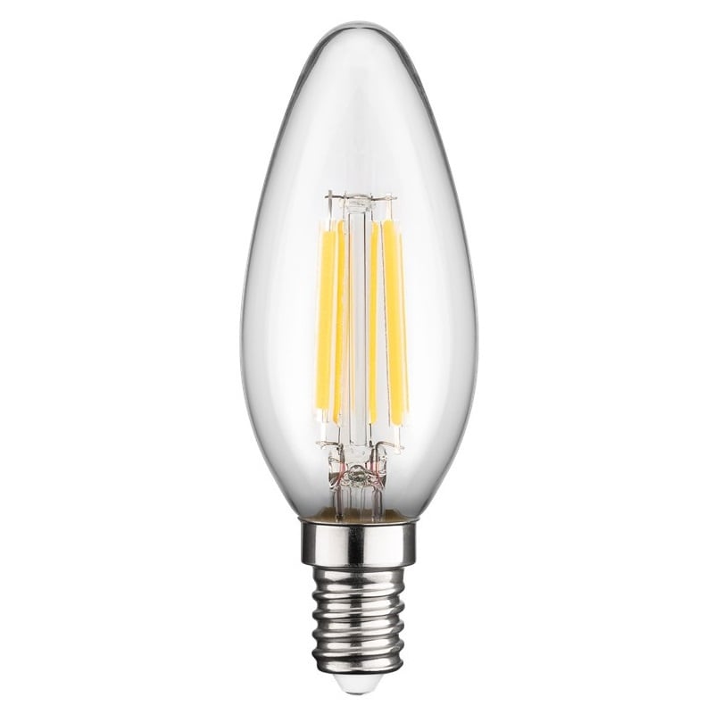 Goobay LED-filamentlamp | warm wit | E14 | C35 | 6W