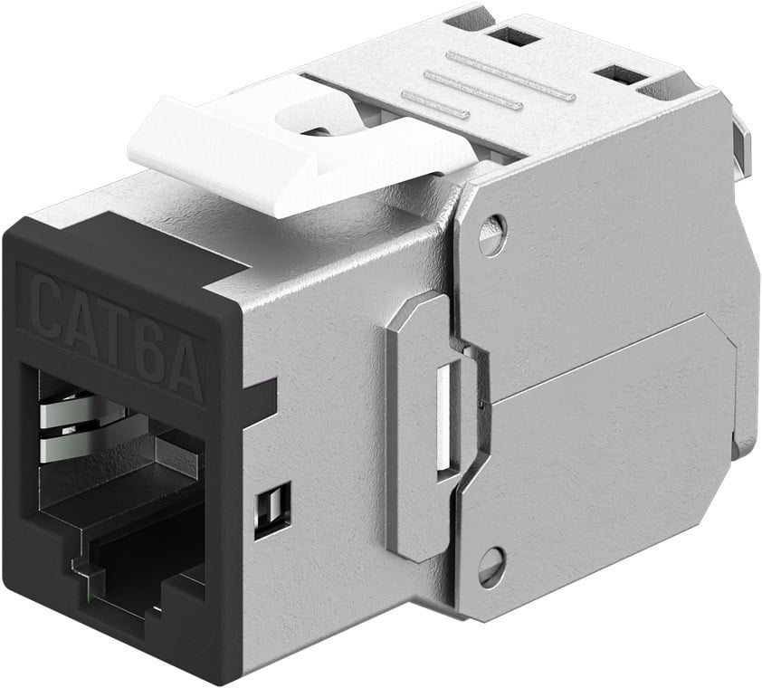 Goobay Keystone Module RJ45 CAT 6A, STP, Slim