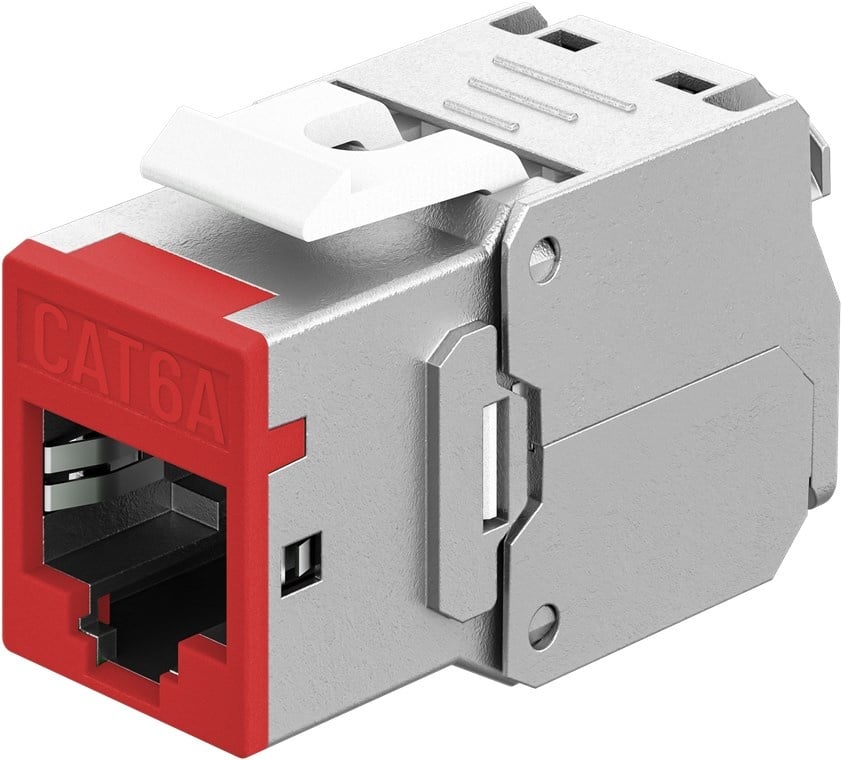 Goobay Keystone Module RJ45 CAT 6A, STP, Slim