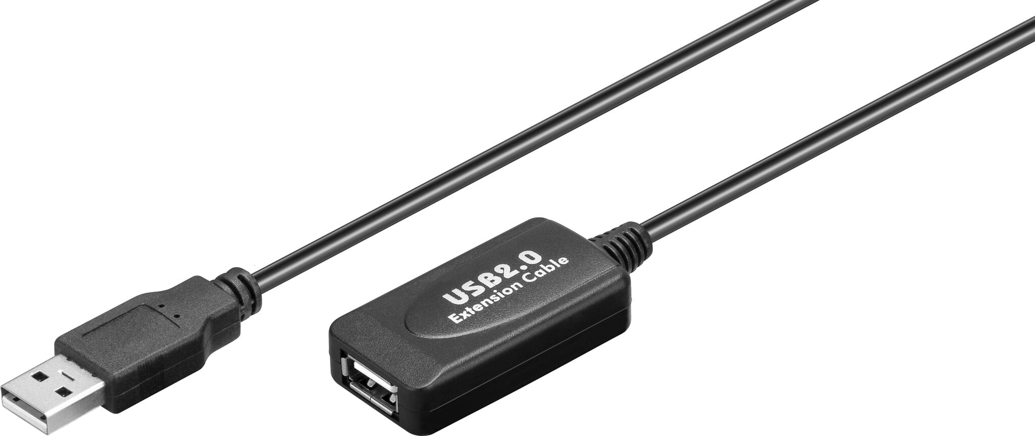 Goobay actieve USB naar USB verlengkabel - USB2.0 - tot 0,5A -