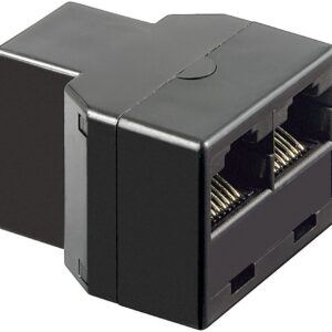 Goobay ISDN splitter 1x RJ45 (v) - 2x RJ45 (v) (8P8C) / (meerdere kleuren)