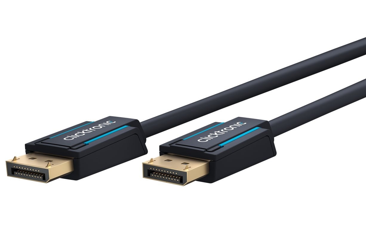 Clicktronic DisplayPort™ Cable 1 m