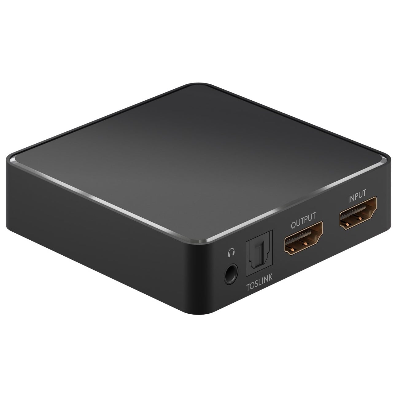 Goobay HDMI naar stereo en 5.1 audio extractor met ARC converter - HDMI1.4 (4K 30Hz) / zwart