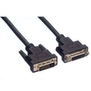 Goobay DVI-D Dual Link monitor verlengkabel / zwart (meerdere lengtes)