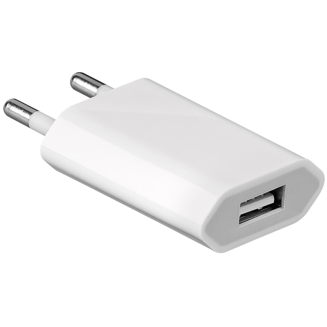 Goobay USB thuislader met 1 poort - recht/plat - 1A /