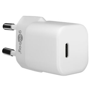Goobay nano thuislader met 1 USB-C PD poort - GaN - 30W / (meerdere kleuren)
