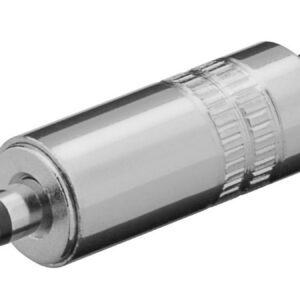 3,5mm Jack (m) connector - metaal - 4-polig / stereo
