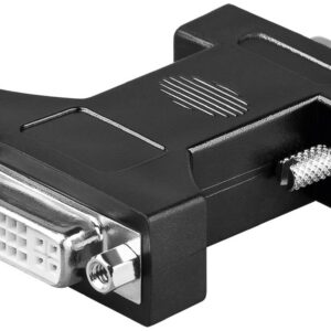 VGA naar DVI-I adapter / zwart
