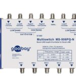 Goobay Multiswitch met 9 ingangen en 6 uitgangen