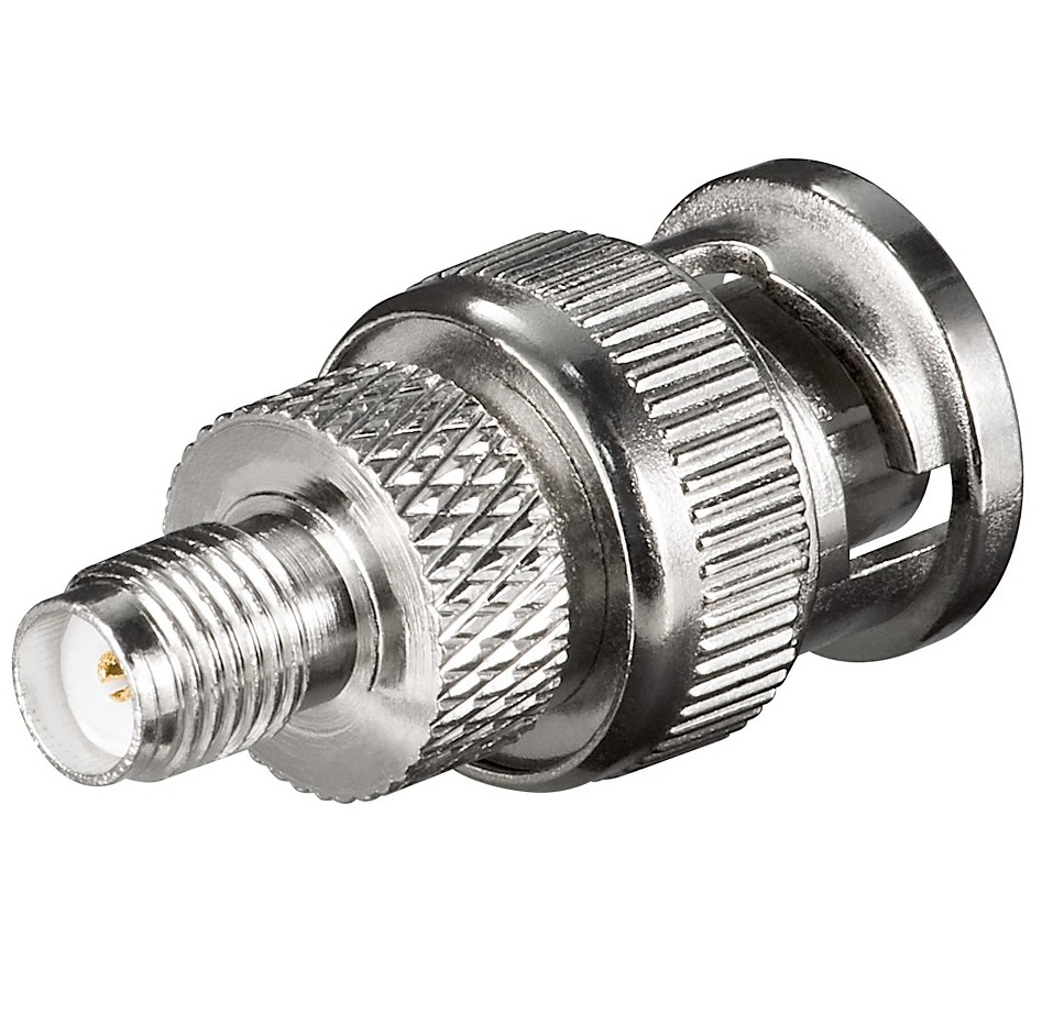 SMA (v) - BNC (m) adapter - 50 Ohm