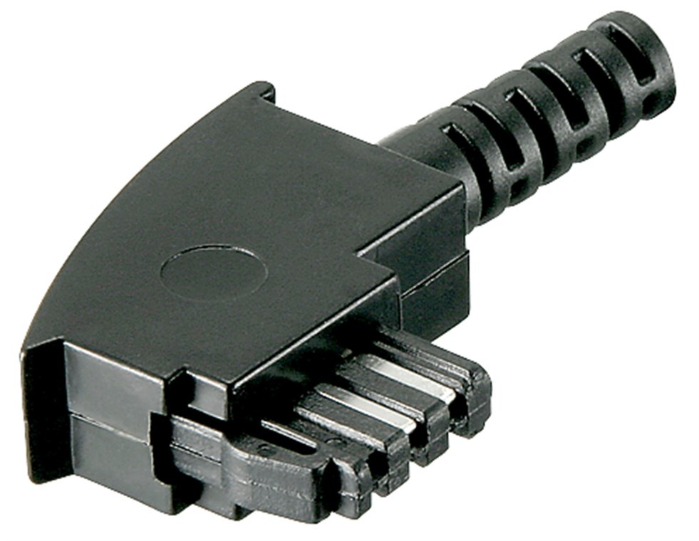 Goobay TAE-F male with Cable Protector