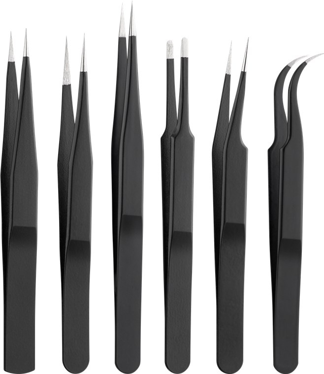 Goobay Tweezers Set 6 Pieces