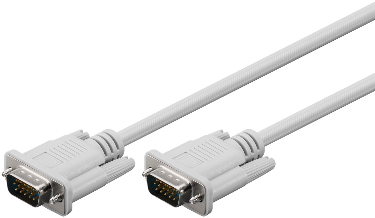 Goobay VGA Monitor Cable, nickel-plated 5 m