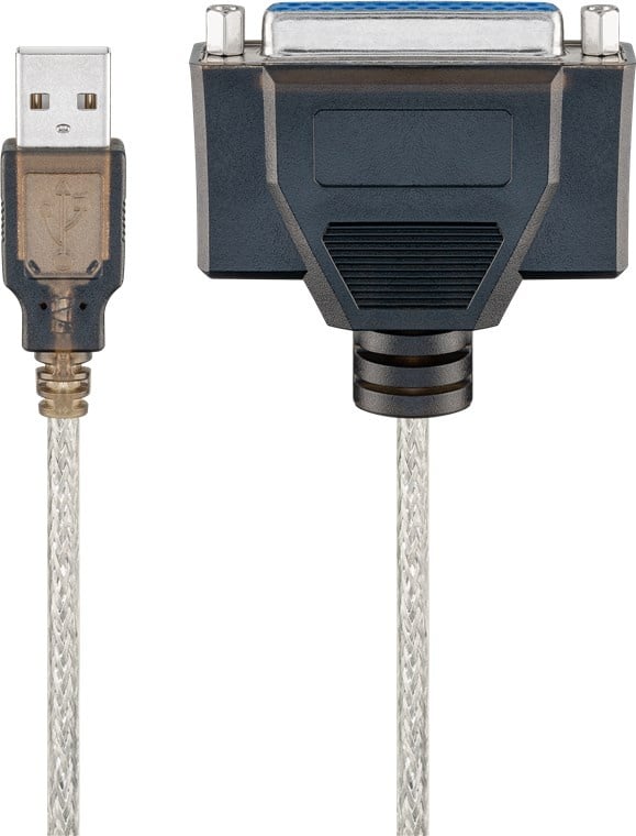 Goobay USB Printer Cable, Transparent 1.5 m
