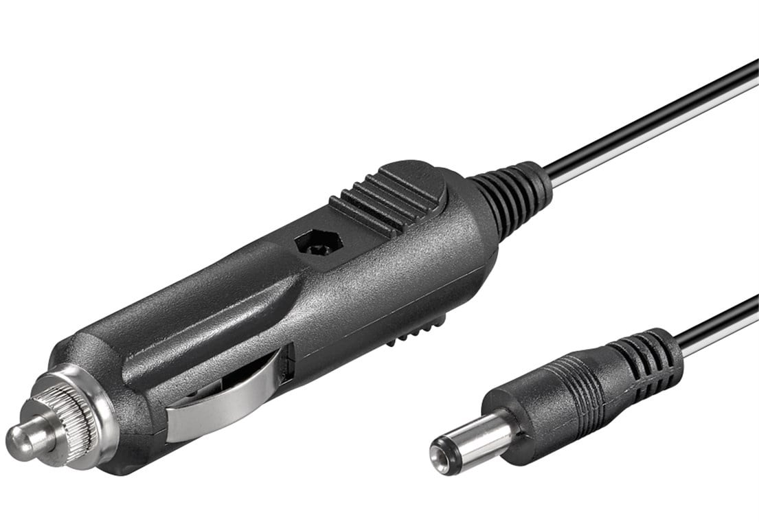 Goobay Car Cigarette Lighter Cable to DC Plug, 12 V, 1.8 m