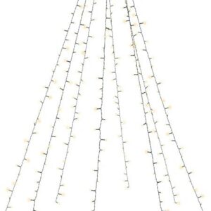 Goobay 280 LED Tree String Lights with Ring