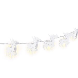Goobay String Light "Reindeer" with 10 LEDs, White