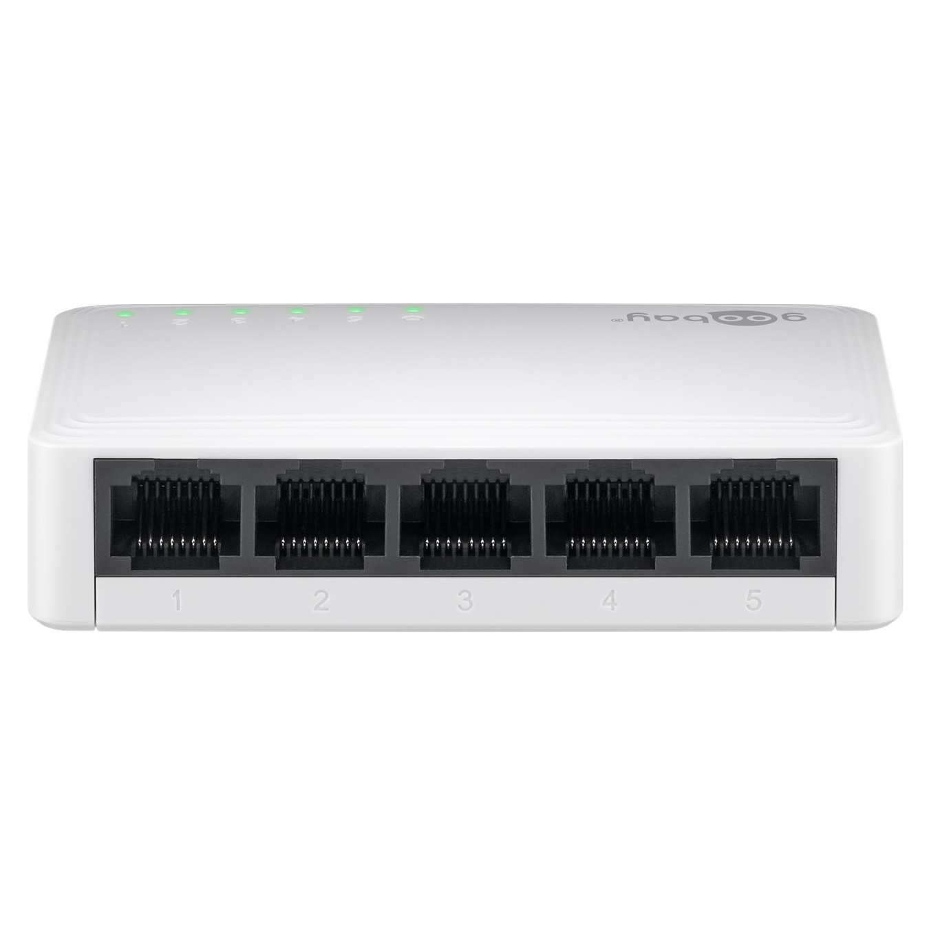 Goobay Gigabit ethernet switch | 5 poorten | wit