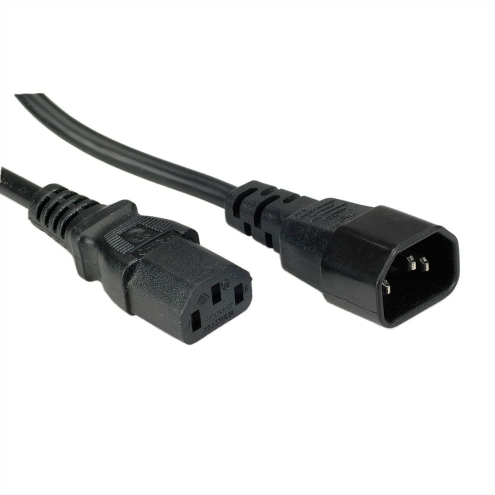 C13 - C14 stroomkabel voor UPS/PDU | 3x 1,00mm | zwart | 3,5 meter