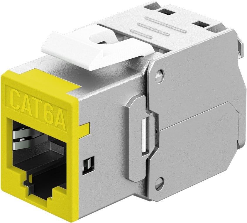 Goobay Keystone Module RJ45 CAT 6A, STP, Slim