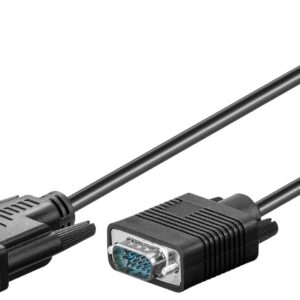 Goobay DVI-A naar VGA kabel / zwart (meerdere lengtes)