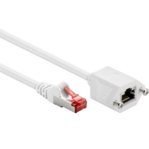 Goobay F/UTP CAT6 Gigabit netwerk verlengkabel / (meerdere lengtes, meerdere kleuren)
