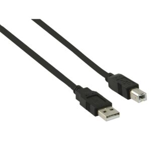 Goobay USB-A - USB-B kabel | USB2.0 | 5W | | zwart (meerdere lengtes)