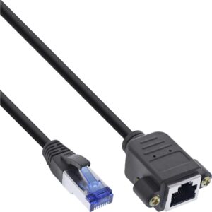 Goobay S/FTP CAT6a 10 Gigabit netwerk verlengkabel / - LSZH (meerdere lengtes, meerdere kleuren)