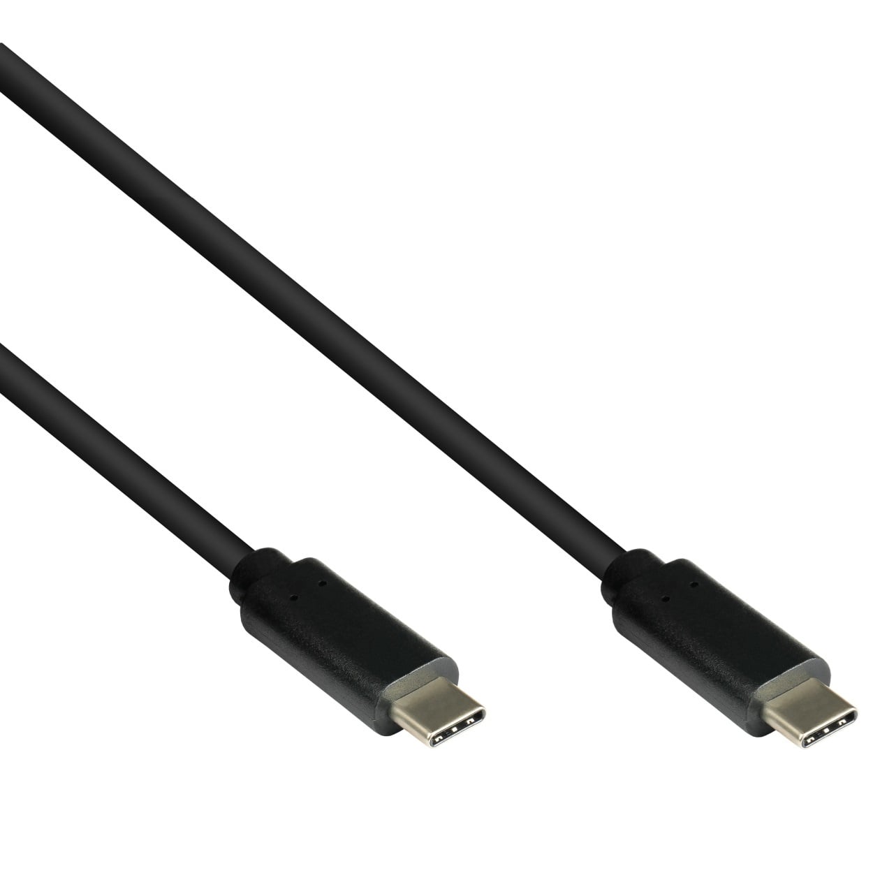USB-C kabel | USB3.0 5 Gbps | PD 60W | zwart | 1,5 meter