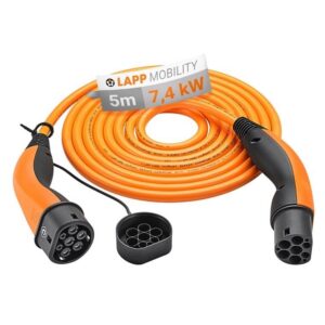 LAPP EV Type 2 - EV Type 2 HELIX oplaadkabel - 7,4kW / (meerdere kleuren)