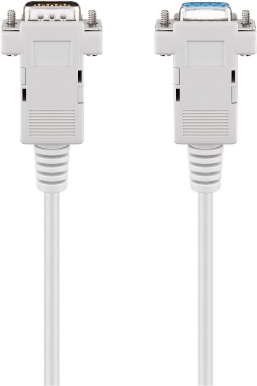 Goobay D-SUB 9-Pin Extension Cable, Male/Female, Serial 1:1 2 m