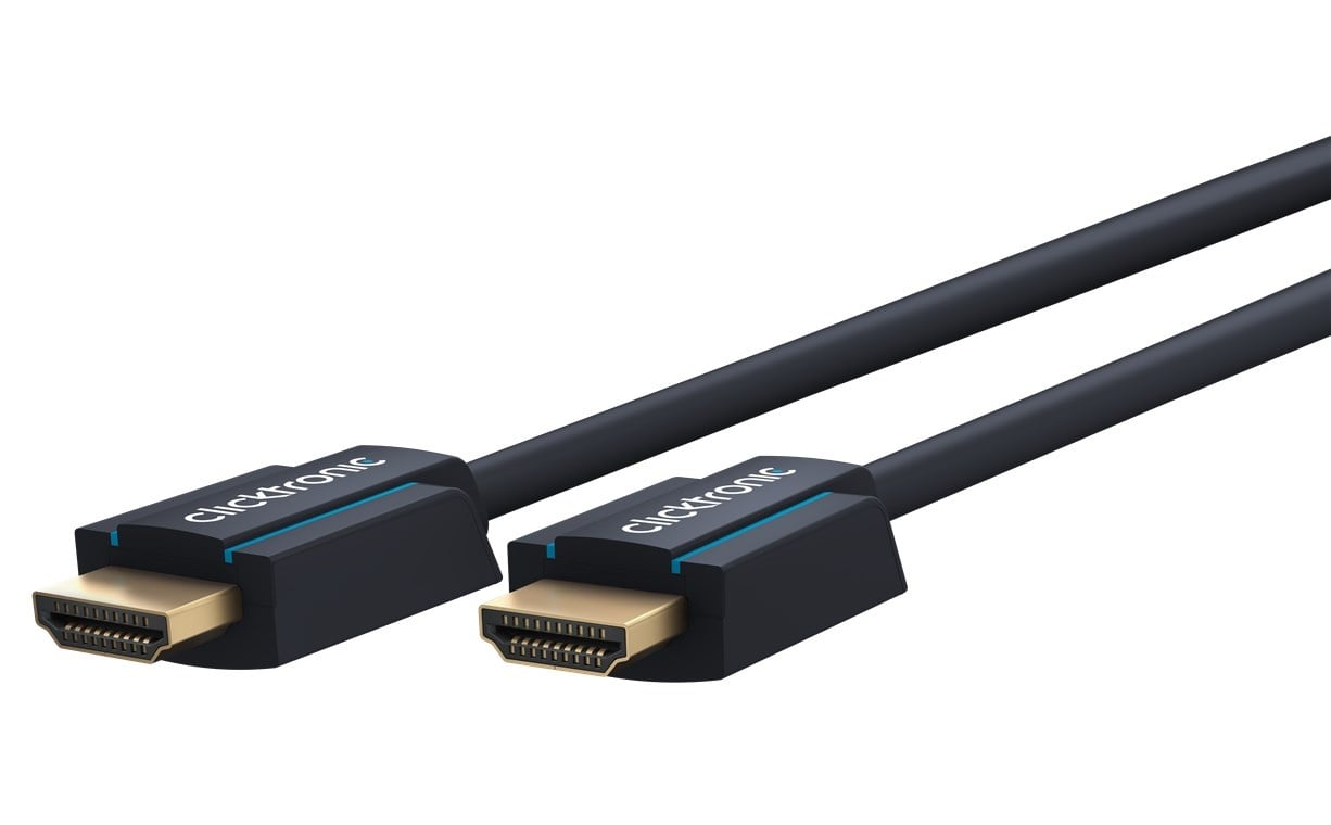 Clicktronic Premium High Speed HDMI™ Cable with Ethernet 0.5 m