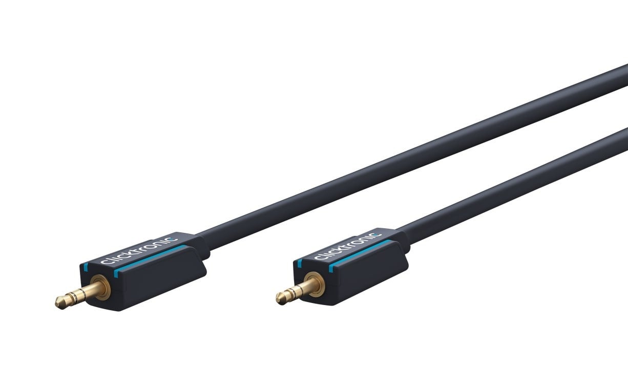Clicktronic 3.5 mm AUX Cable, Stereo 1.5 m