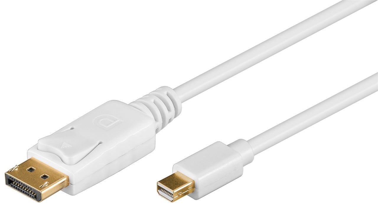 Goobay Mini DisplayPort™ Adapter Cable 1.2, gold-plated 1 m
